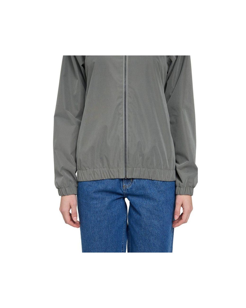 Mazine Gray Blouson Basic Light Blouson Jacket