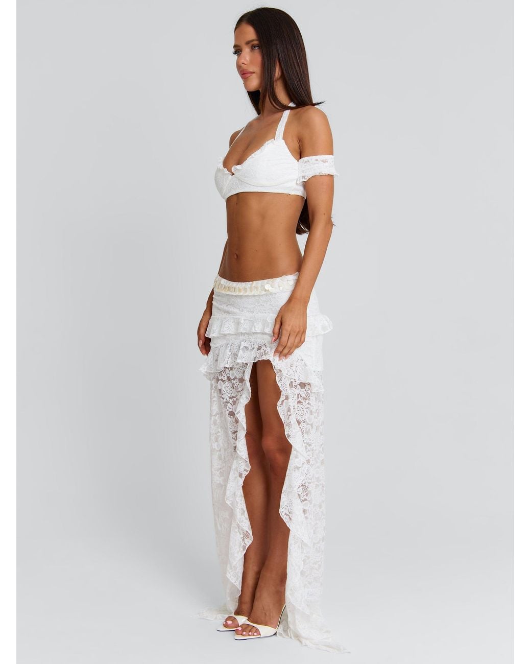 Outcast White Rivana Top