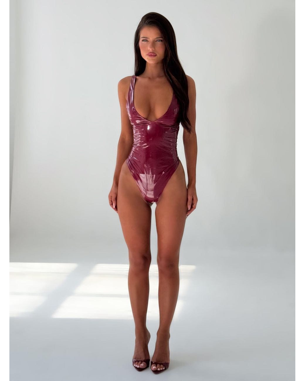 Outcast Red Jupiter Bodysuit