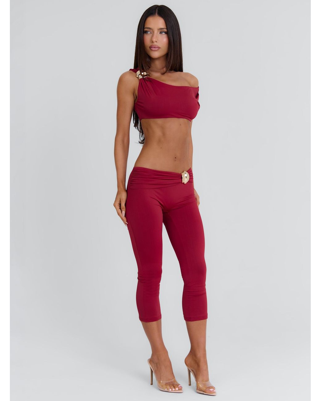 Outcast Brown Atheena Capri Pants Deep