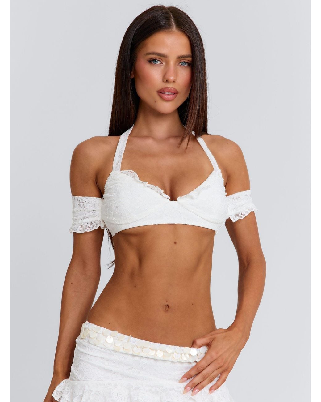 Outcast White Rivana Top