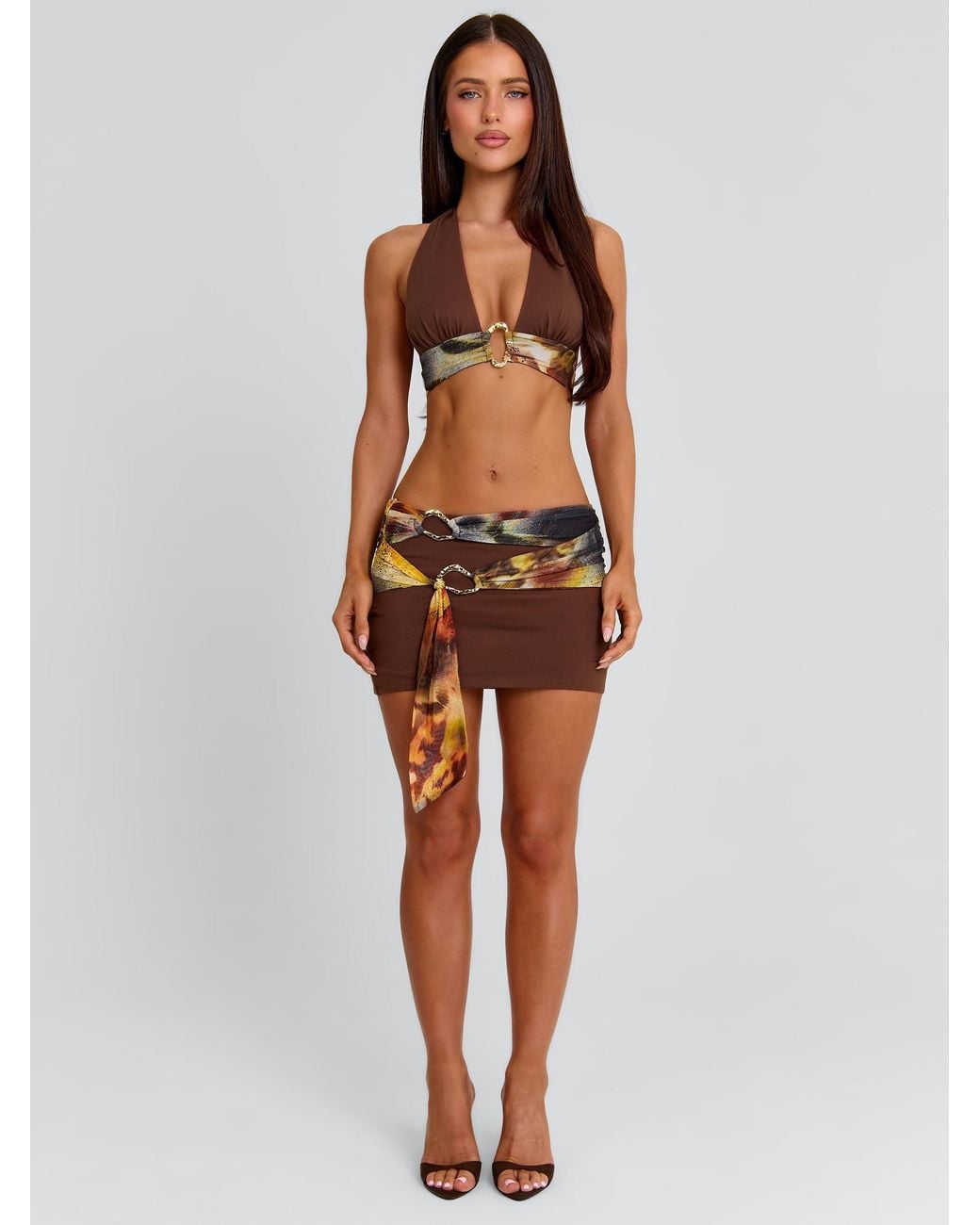 Outcast Brown Katey Top