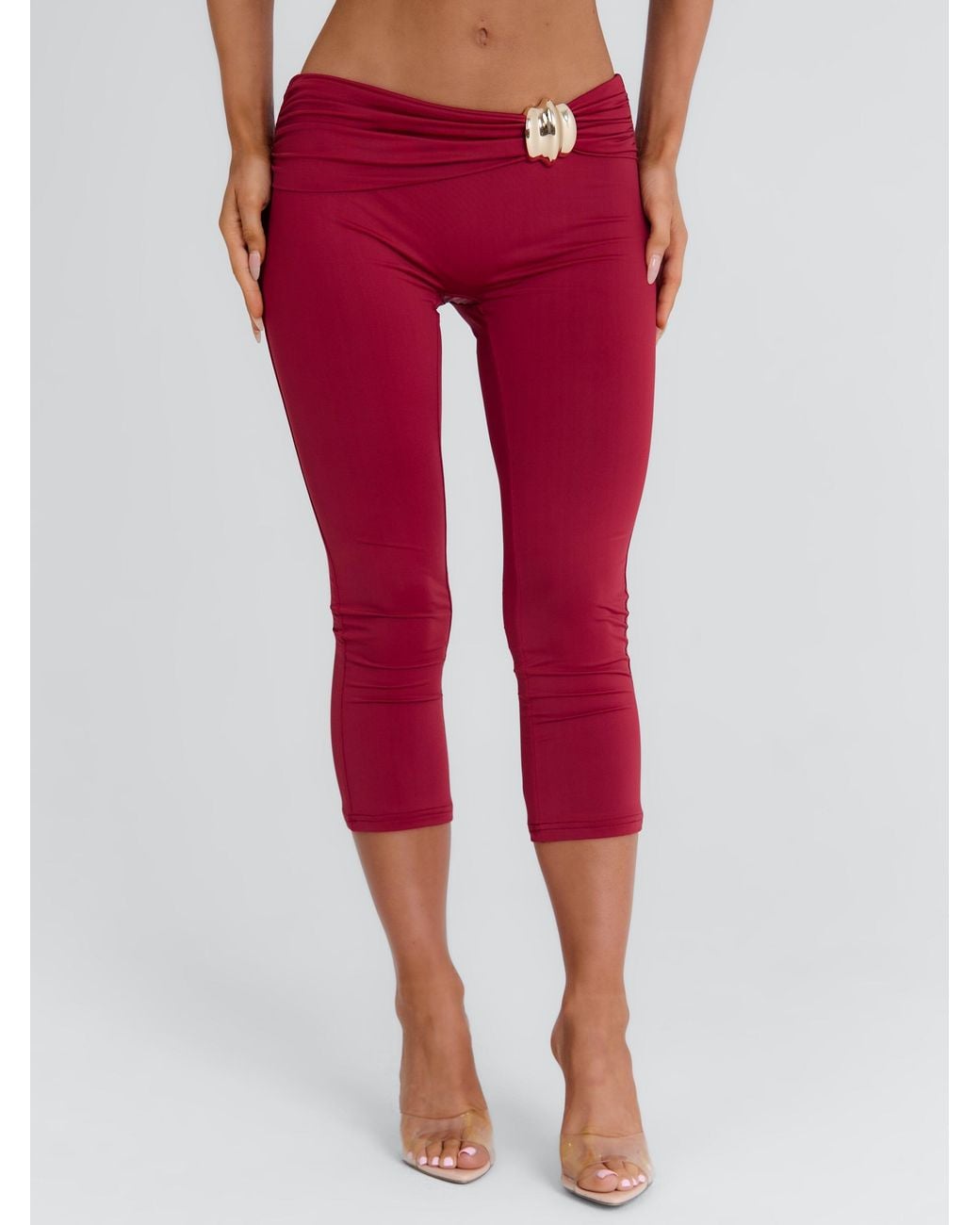 Outcast Brown Atheena Capri Pants Deep