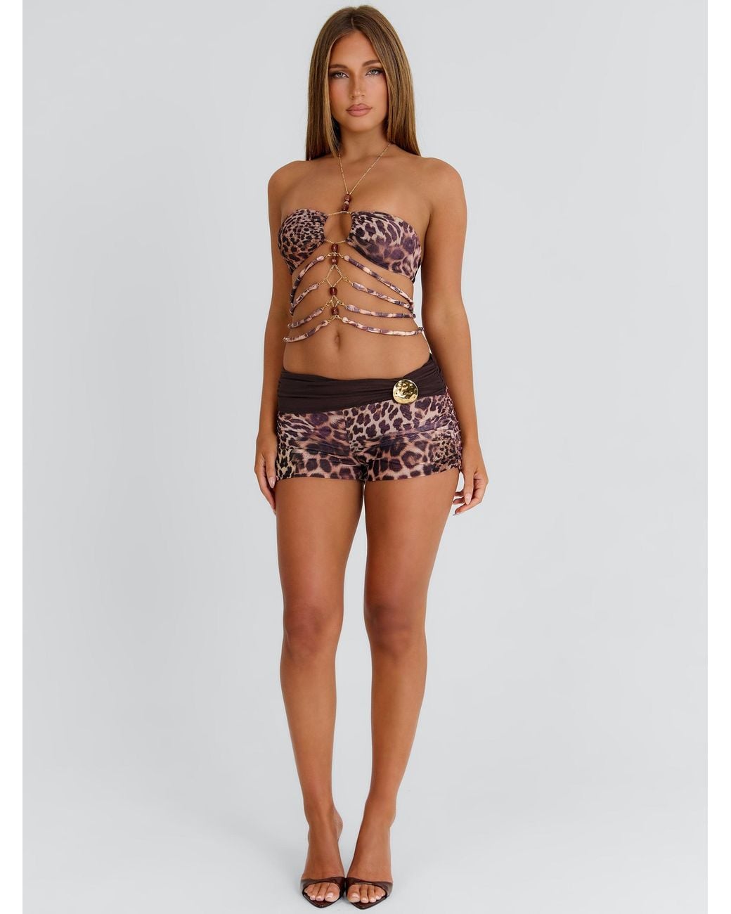 Outcast Multicolor Loralei Shorts Midnight Haze