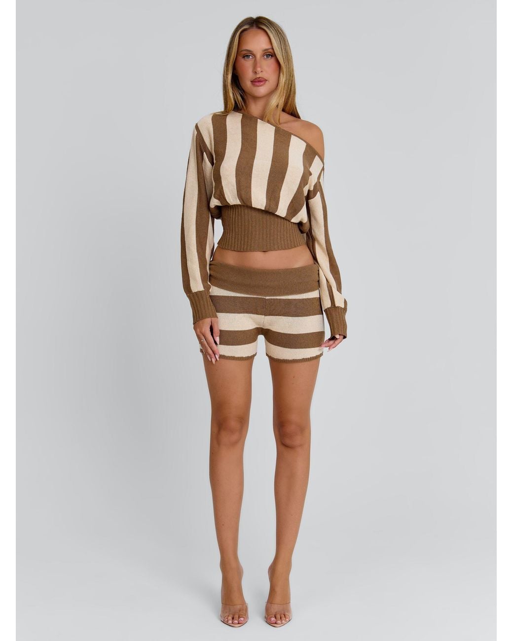 Outcast Natural Sundaze Top Stripe