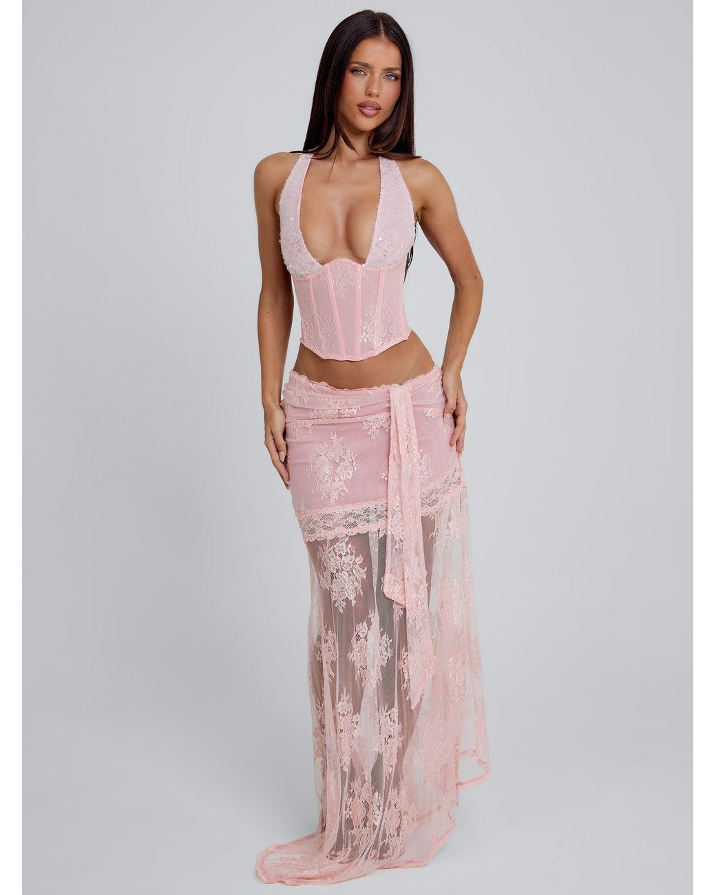 Outcast Brown Debbie Maxi Skirt