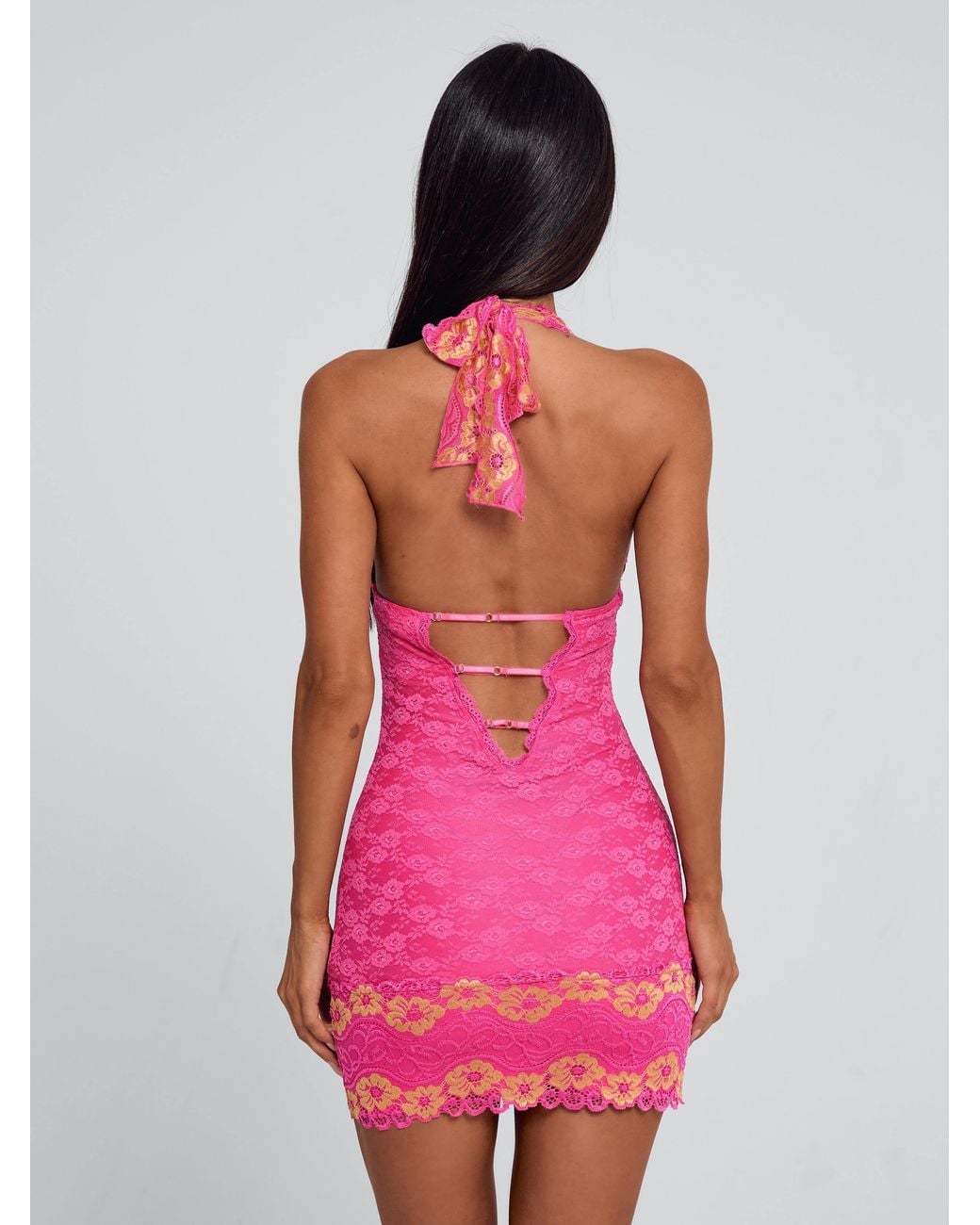 knee length dresses for ladies Maile Mini Dress in Cherry Blossom
