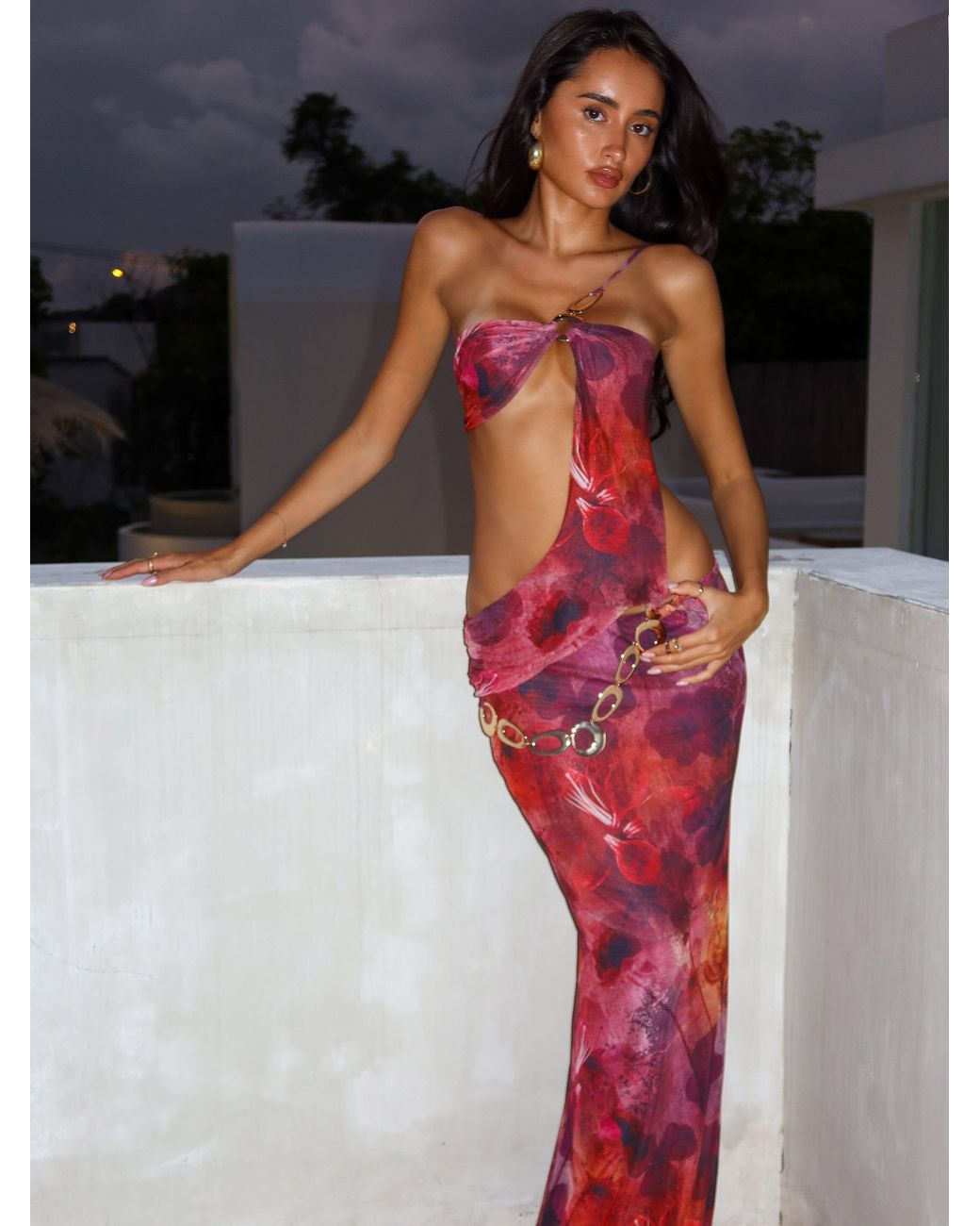 Outcast Black Jaylah Maxi Dress Bebe
