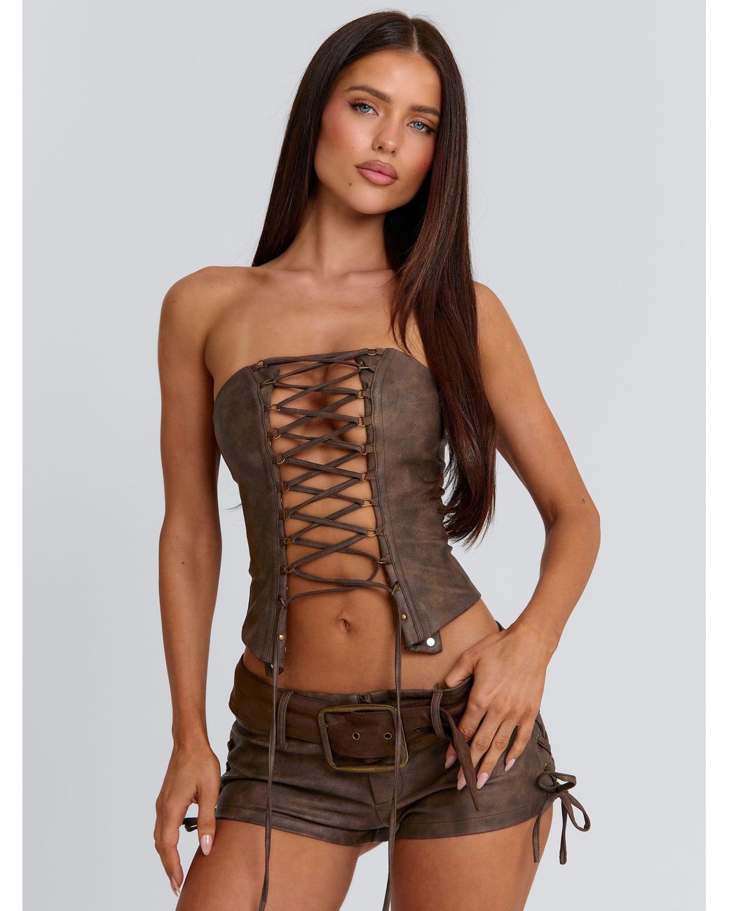 Outcast Gray Lunexa Top
