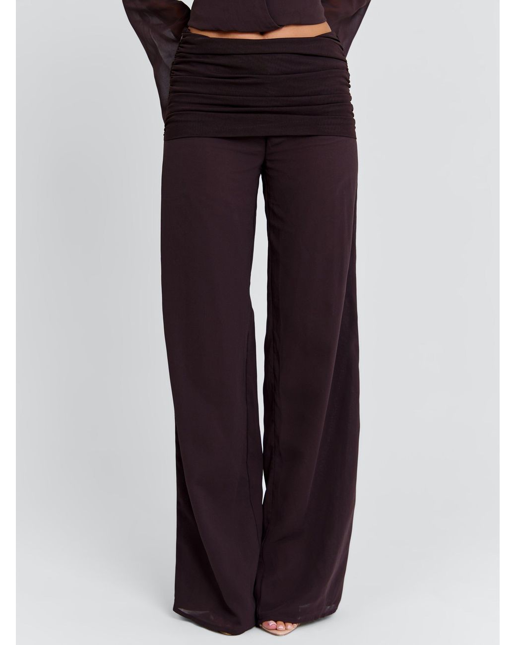 Outcast Brown Lenna Pant Chocolate