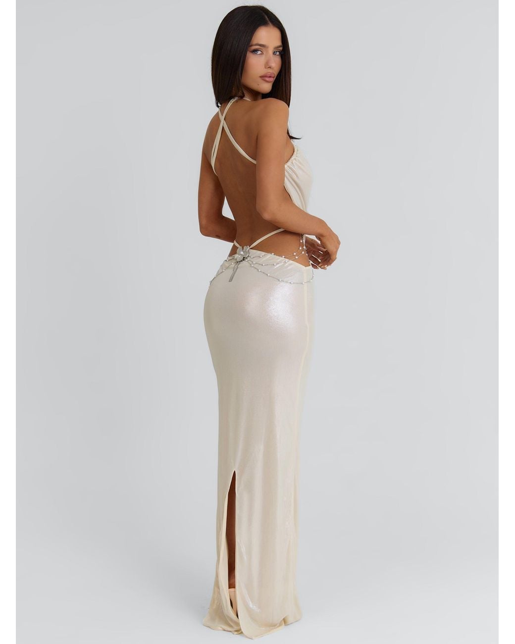 Outcast White Maddison Maxi Dress