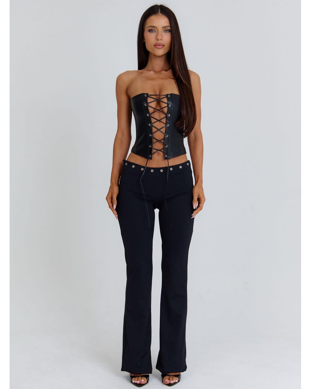 Outcast Black Stacee Corset Top