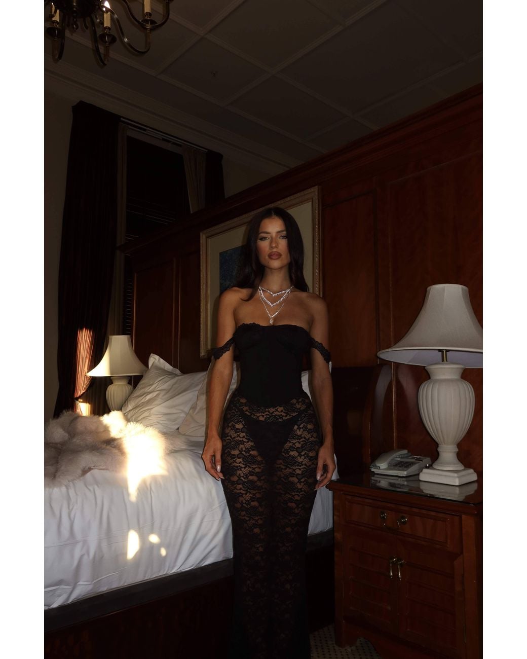 Outcast Black Zana Maxi Dress
