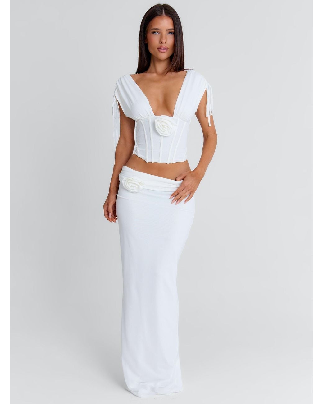 Outcast White Zurai Top