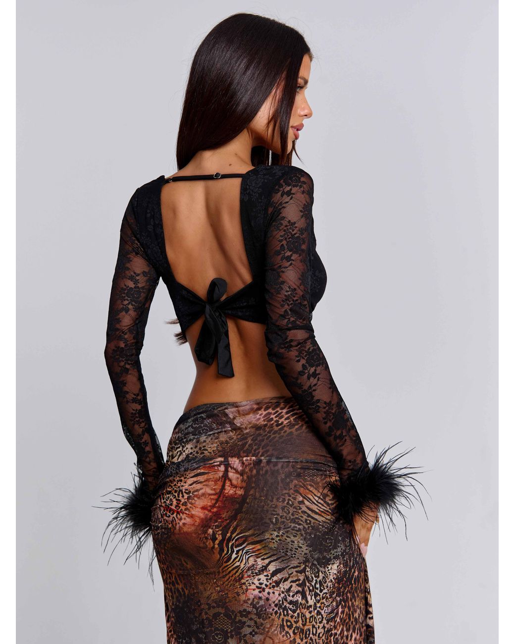 Outcast Black Demy Top
