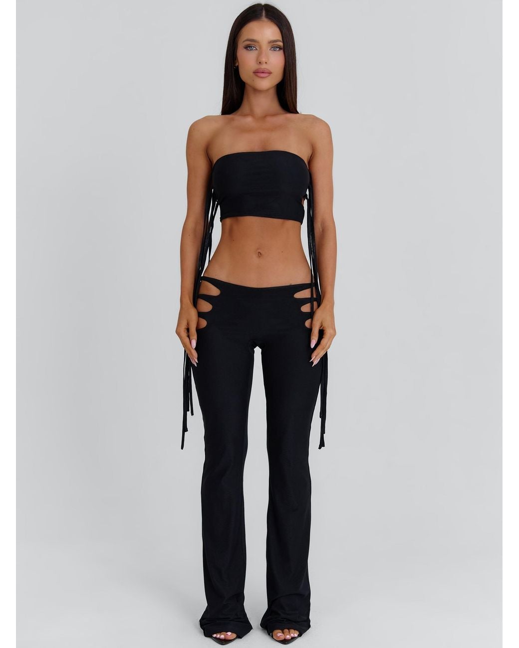 Outcast Black Gianah Crop Top