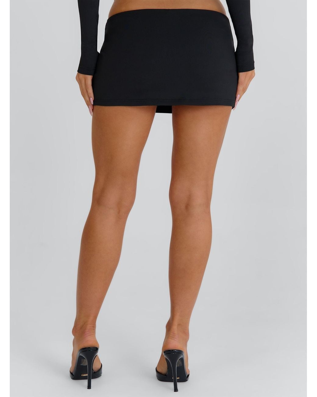 Outcast Black Base Mini Skirt
