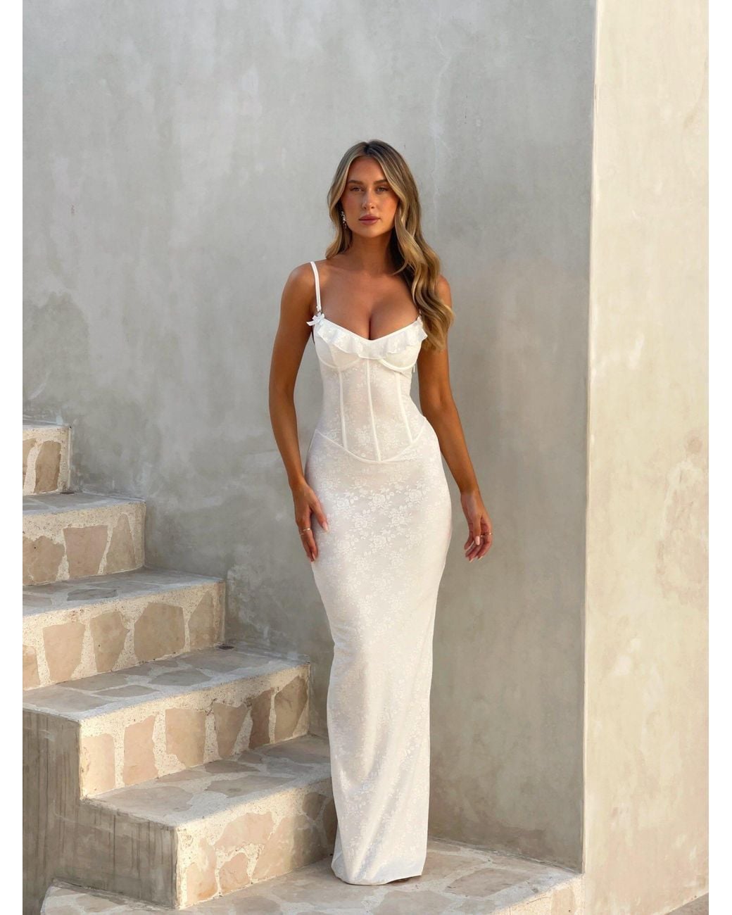 Outcast White Dylan Maxi Dress