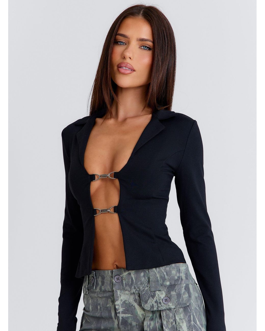 Outcast Blue Aniyah Shirt