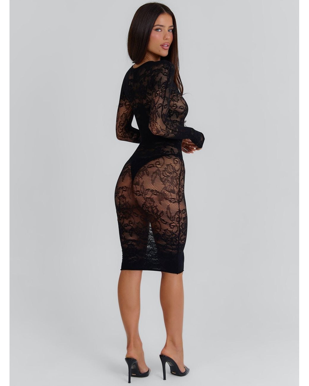 Outcast Black Linzi Midi Dress