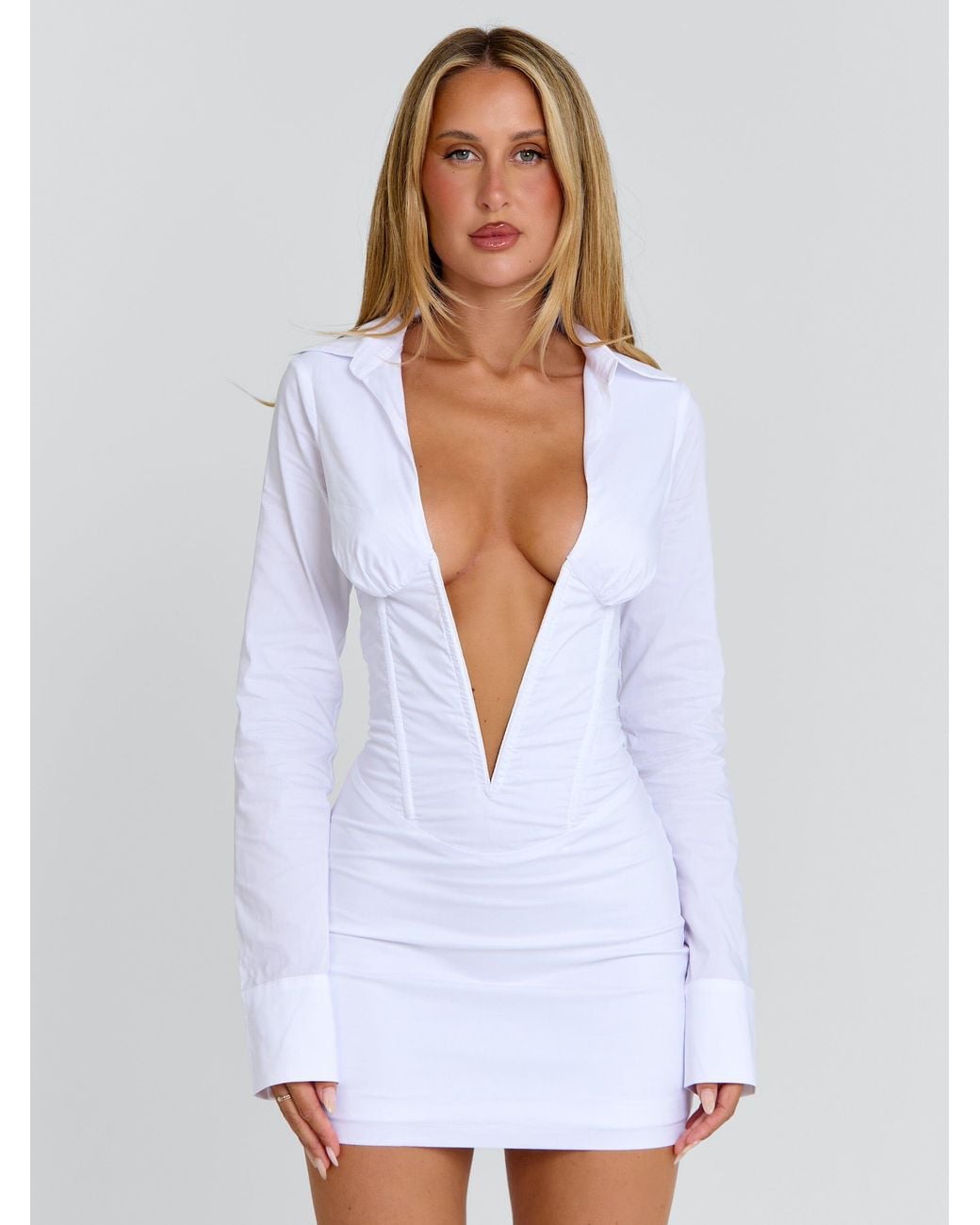 Outcast White Elizabeth Mini Dress