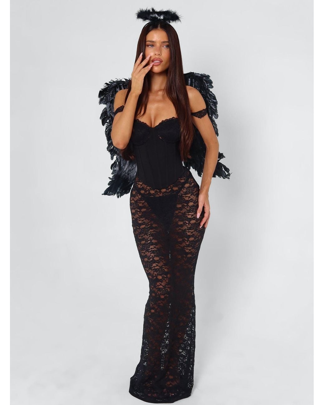 Outcast Black Zana Maxi Dress