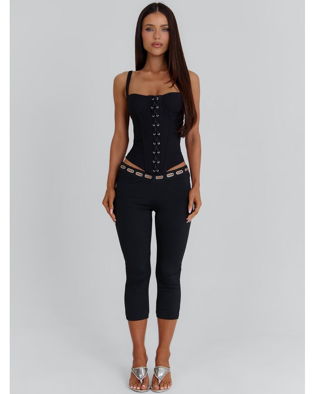 Outcast Black Azul Capri Pant