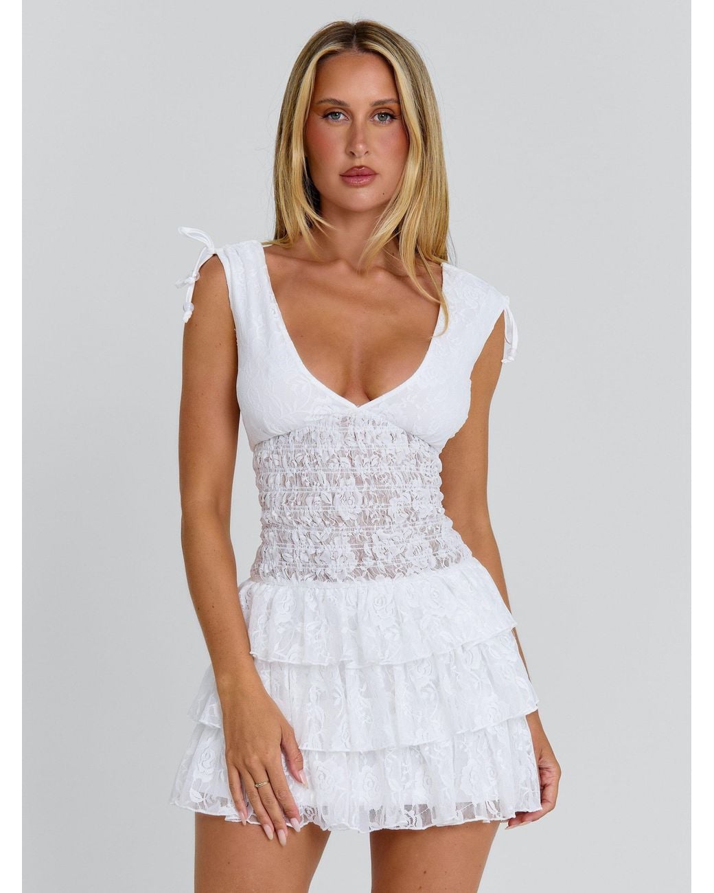 Outcast Brown Camileia Mini Dress