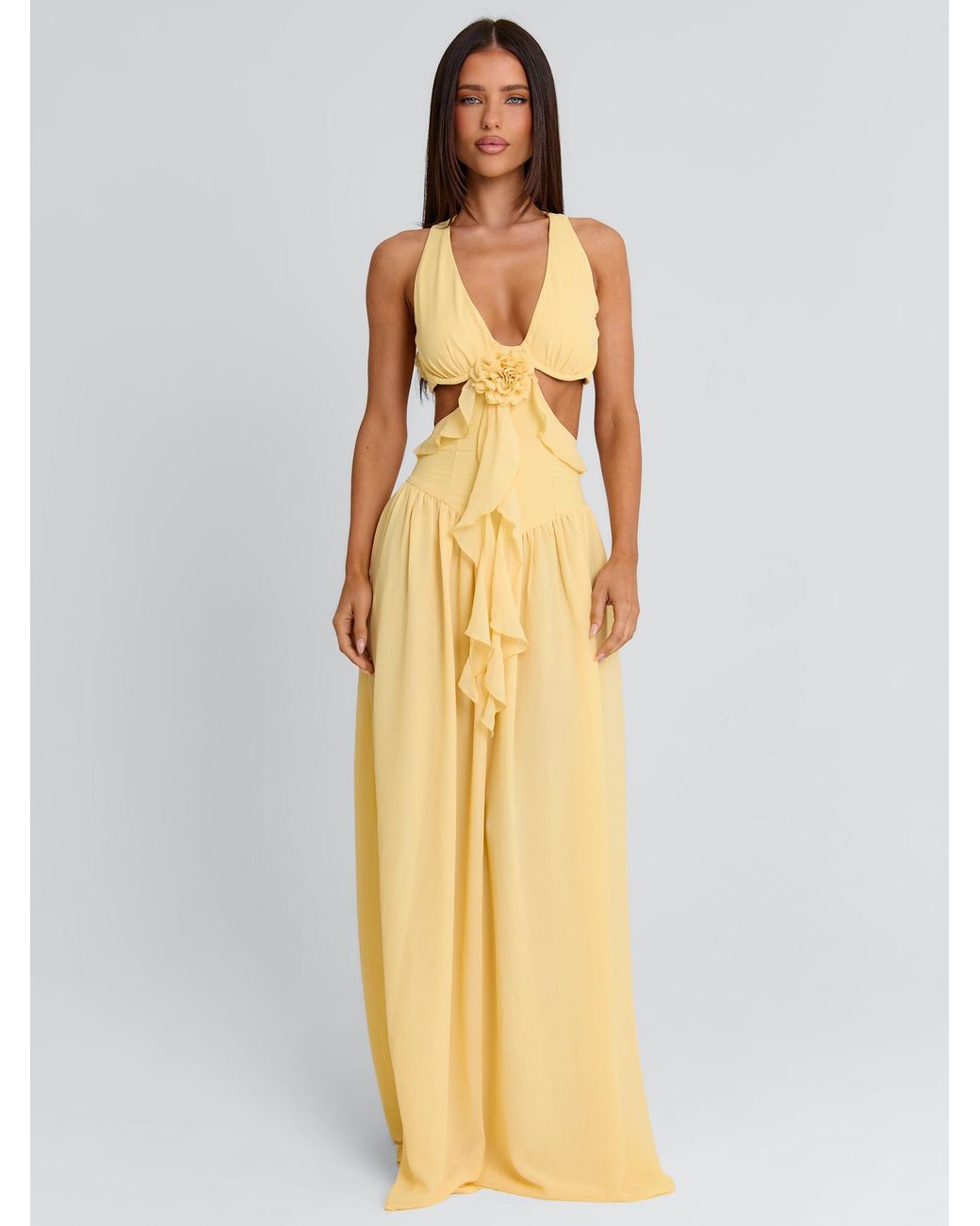Outcast Brown Raelyn Maxi Dress
