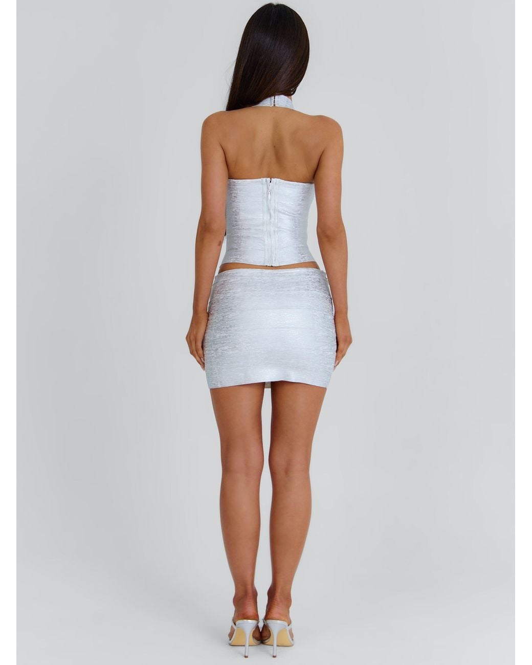 Outcast White Celia Longline Top