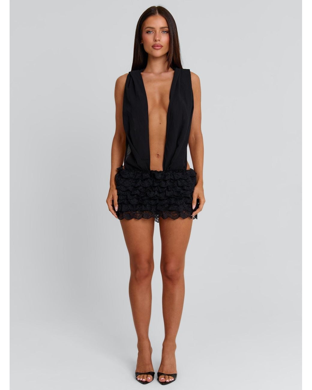 Outcast Black Ravella Mini Dress