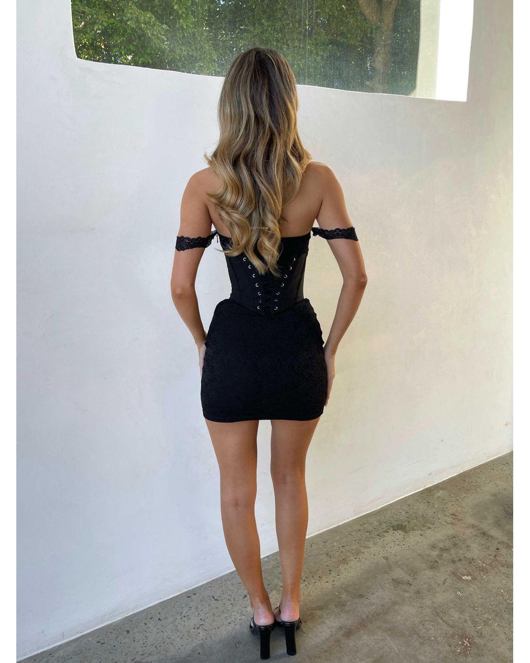 Outcast Zana Mini Dress in Black | Lyst
