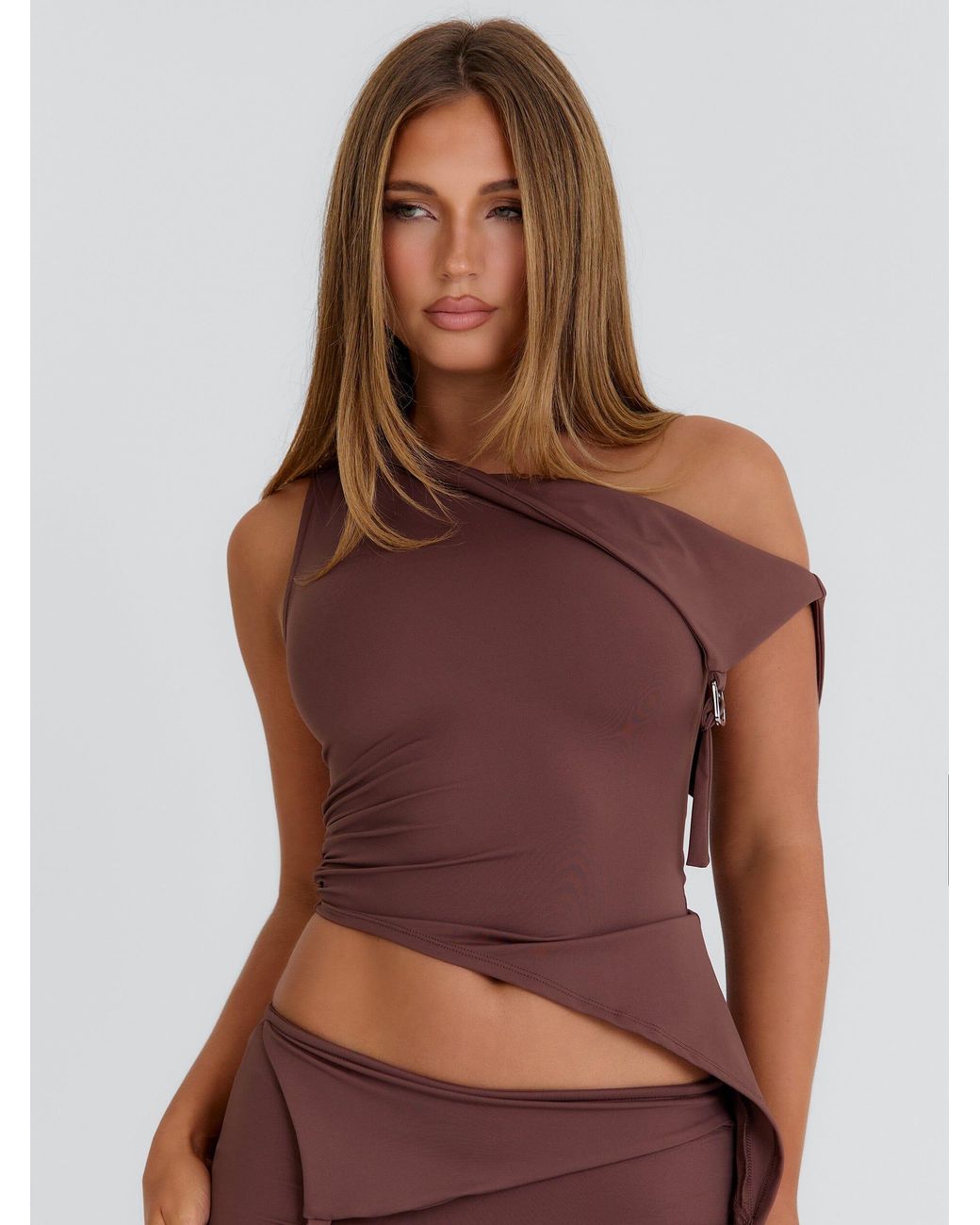 Outcast Brown Juliett Top Chocolate