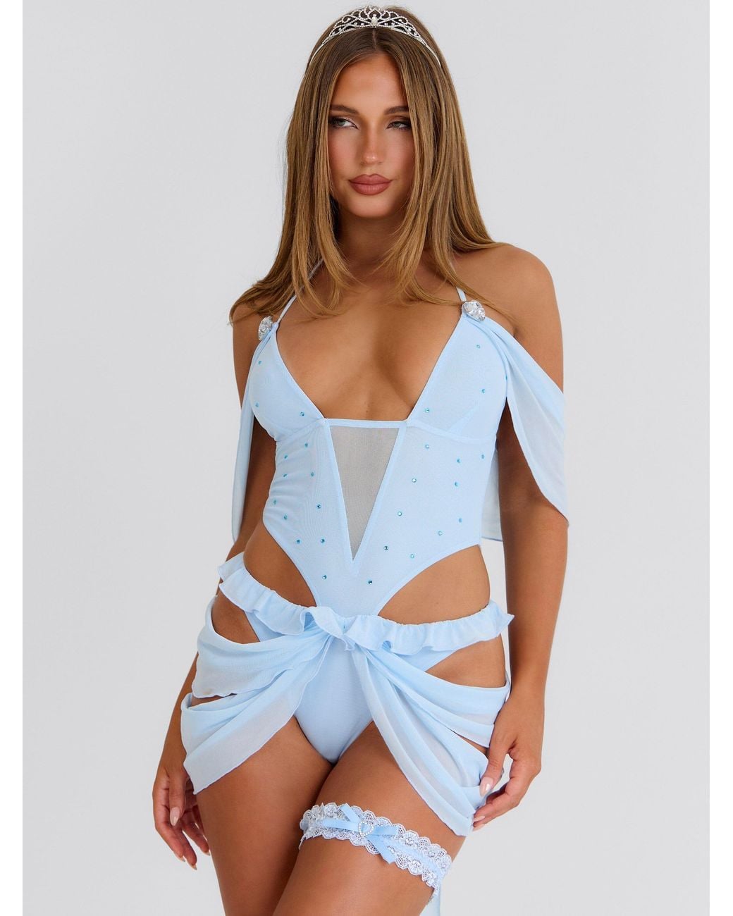 Outcast Blue Princess Bodysuit