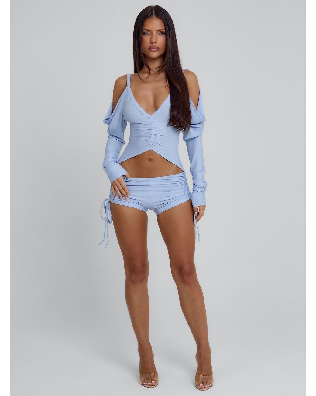 Outcast Gray Elani Playsuit