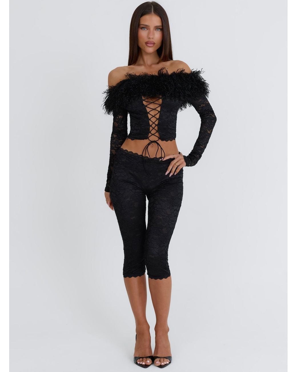 Outcast Black Rhachel Capri Pant