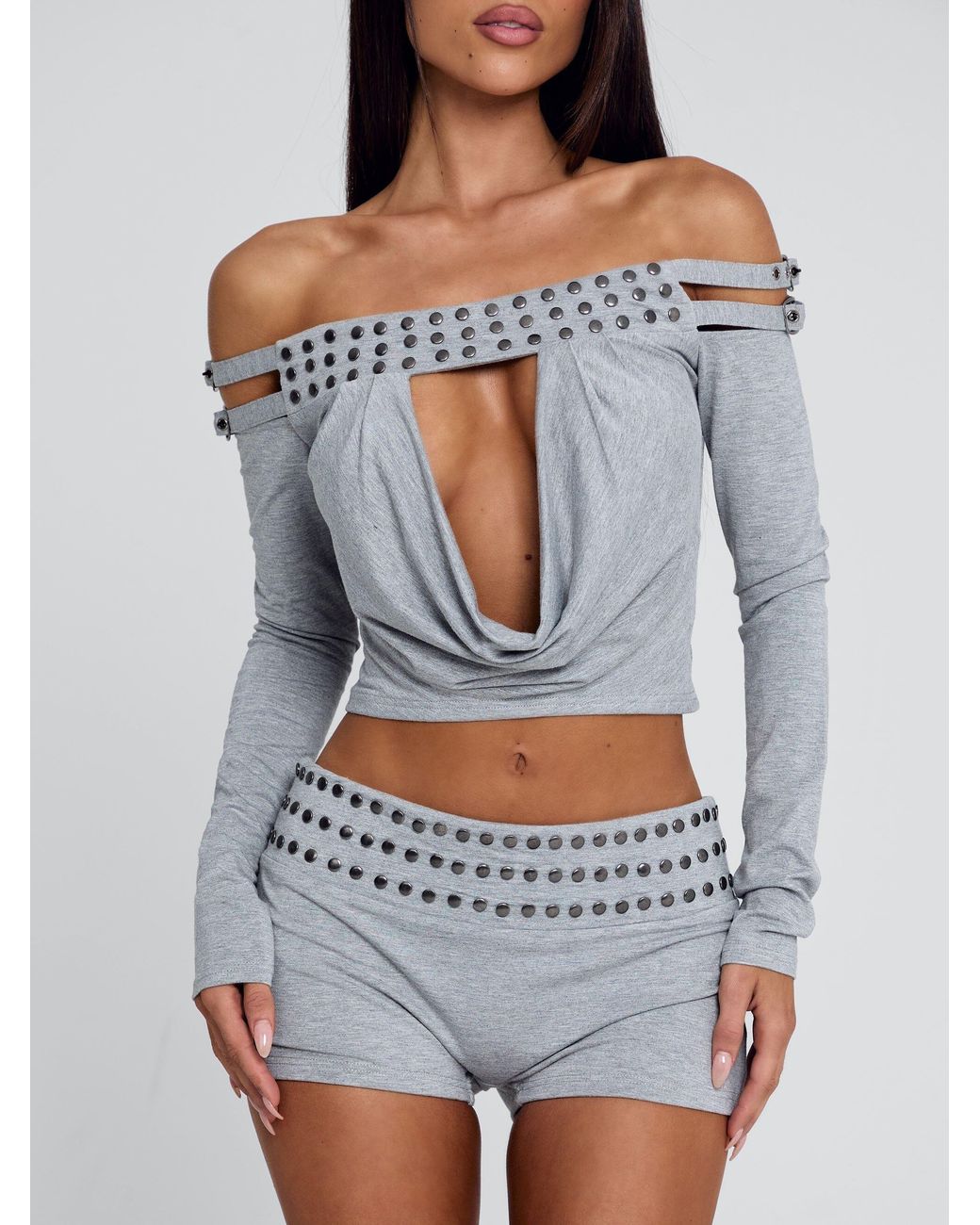 Outcast Blue Zayana Top Marle