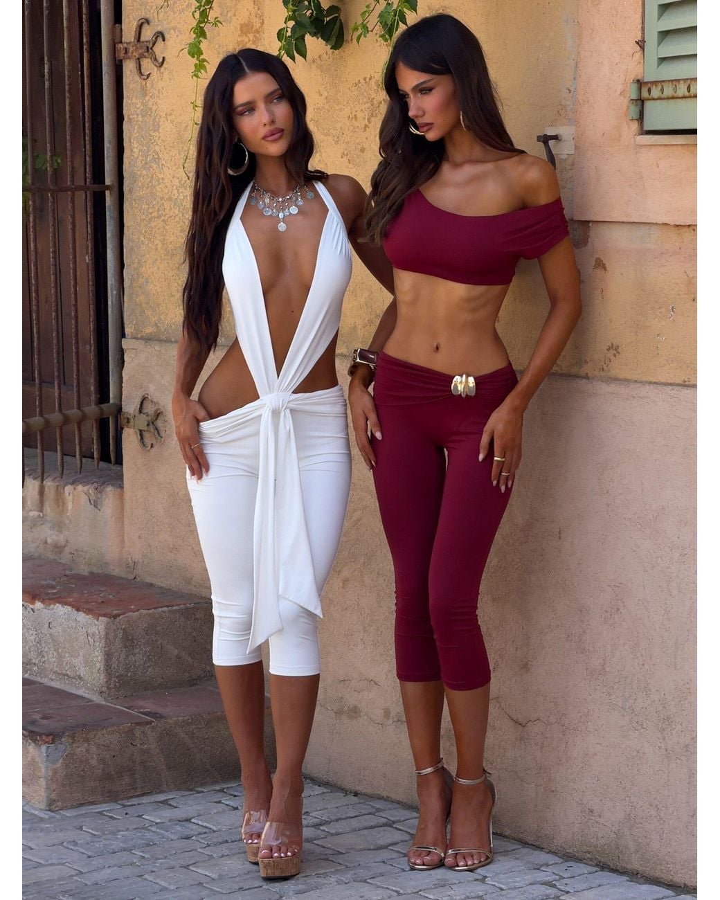 Outcast Brown Atheena Capri Pants Deep