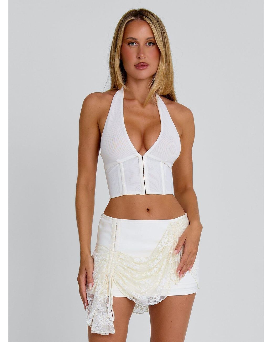 Outcast White Toscana Top Two Piece