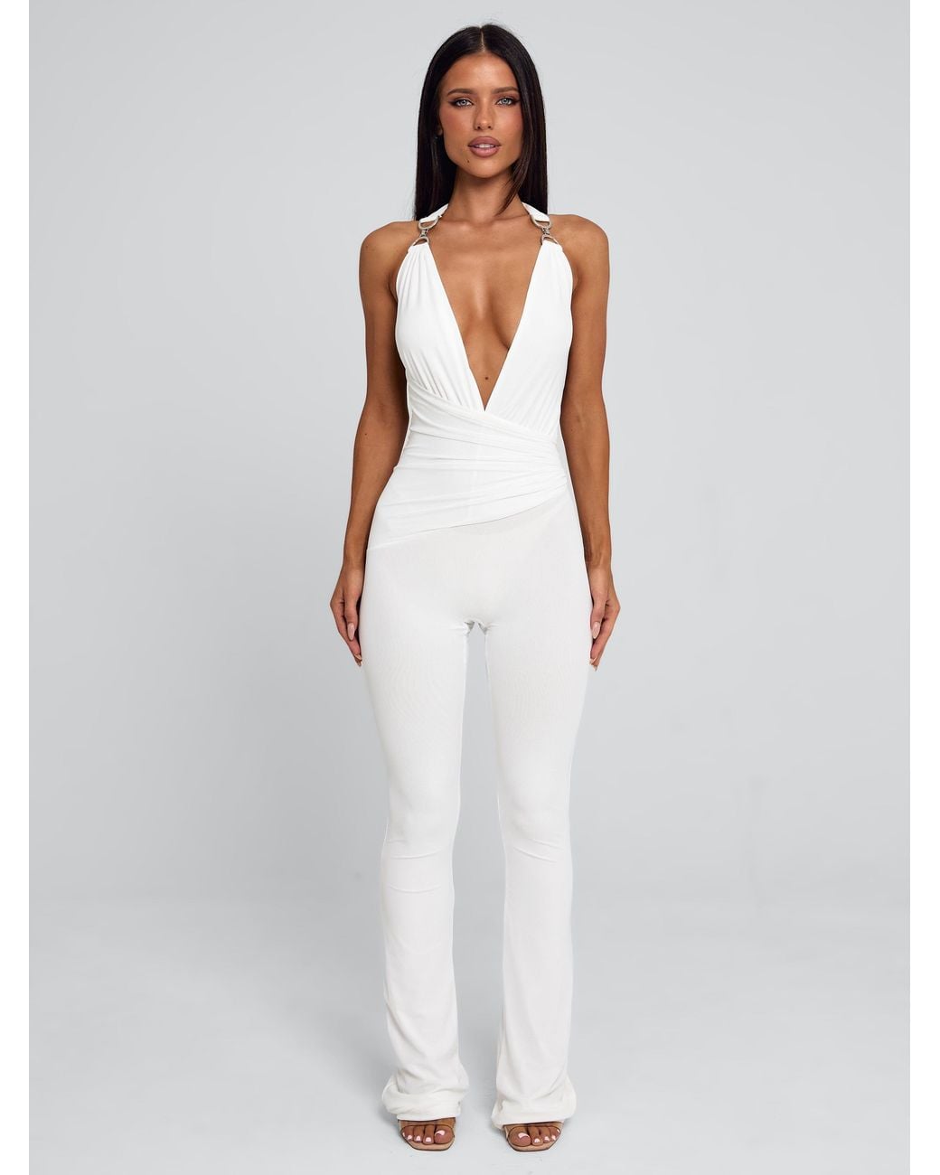Outcast White Carys Jumpsuit