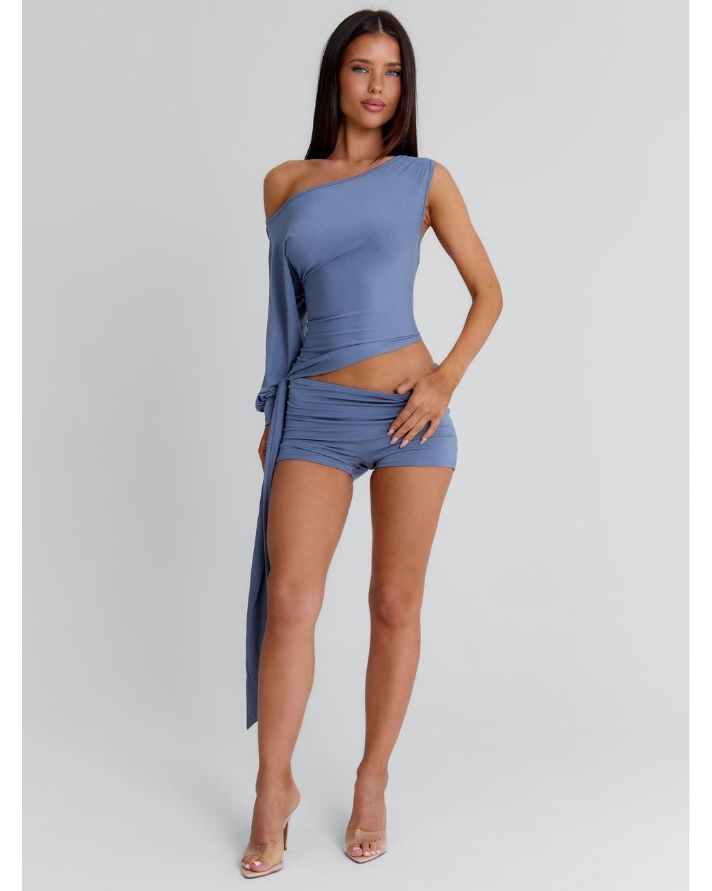 Outcast Blue Lilah Playsuit Dusty