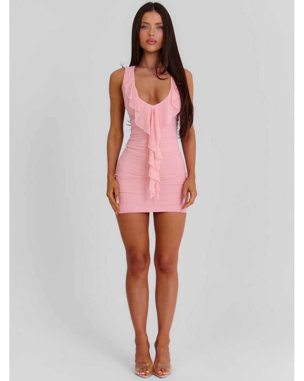 Outcast Pink Iyana Mini Dress
