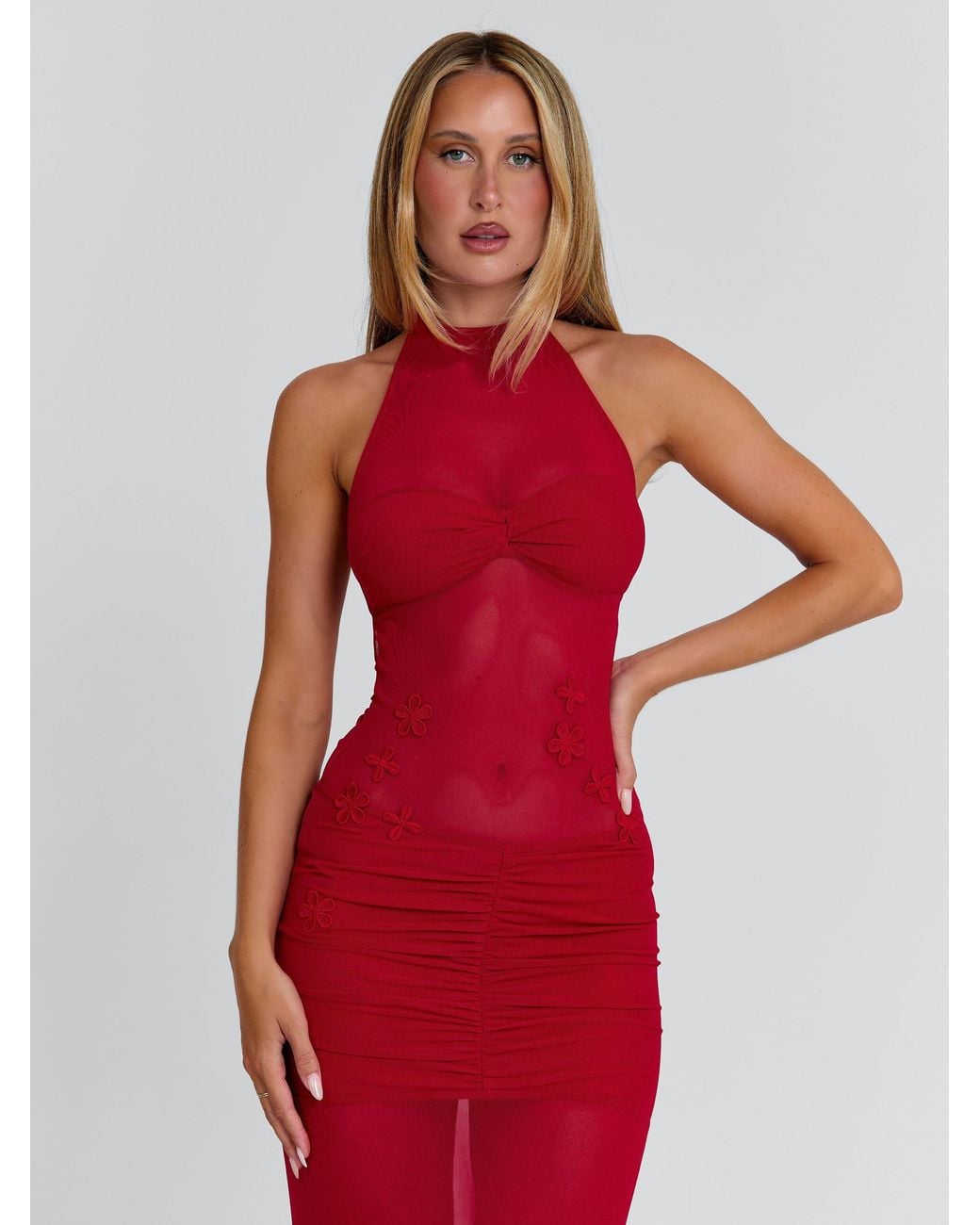 Outcast Red Zerra Maxi Dress