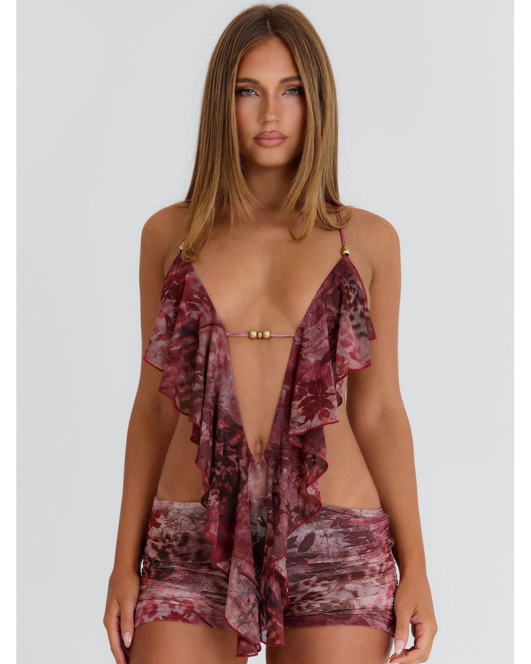 Outcast Gray Phillipa Playsuit Kayna