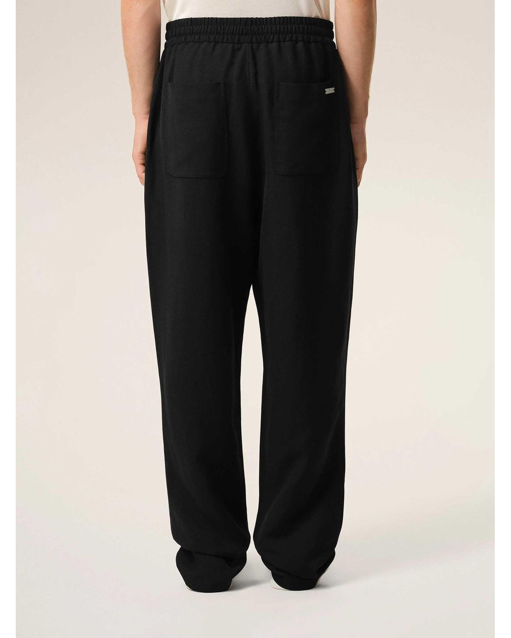 Joggers Rectos AMI de hombre de color Black