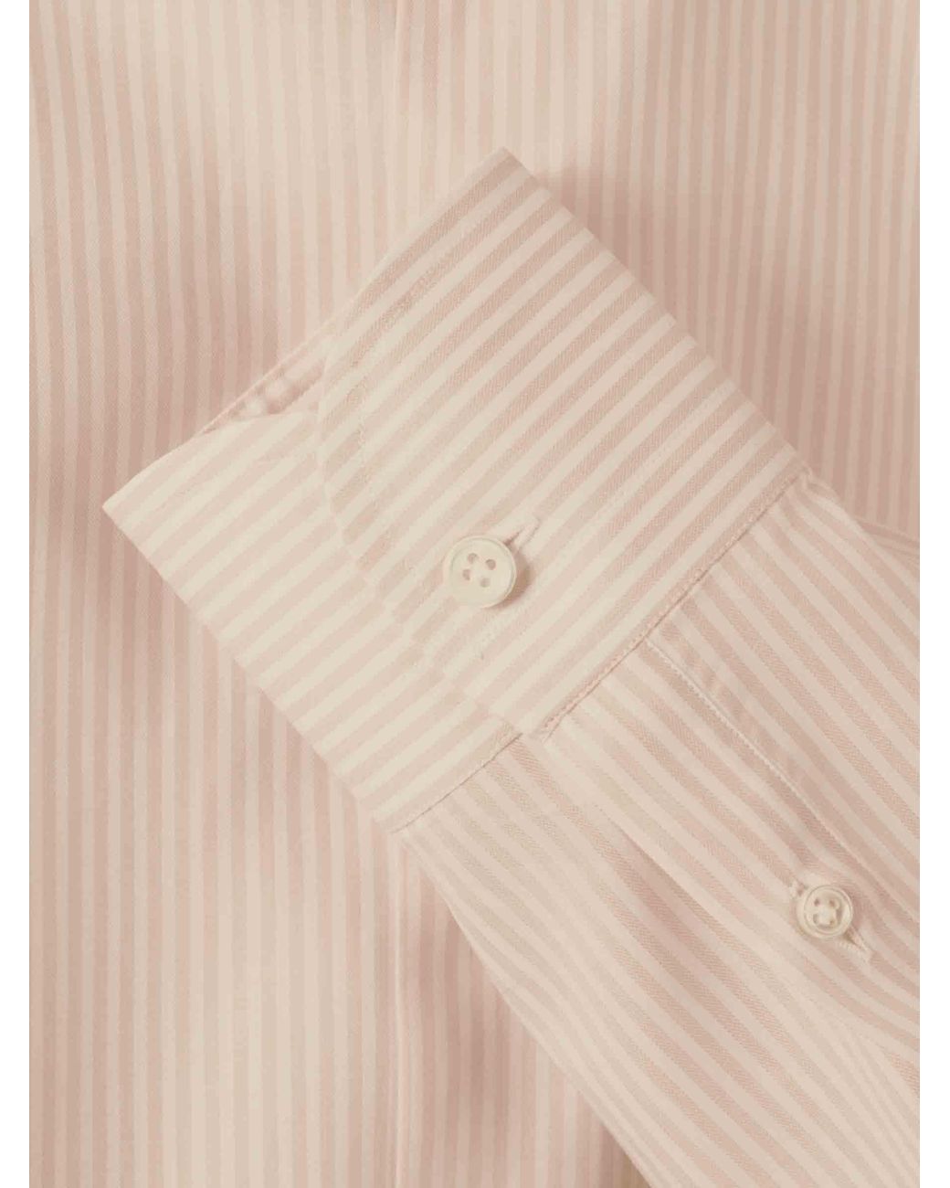 Camisa Rayas Algodón Santa Eulalia de hombre de color White