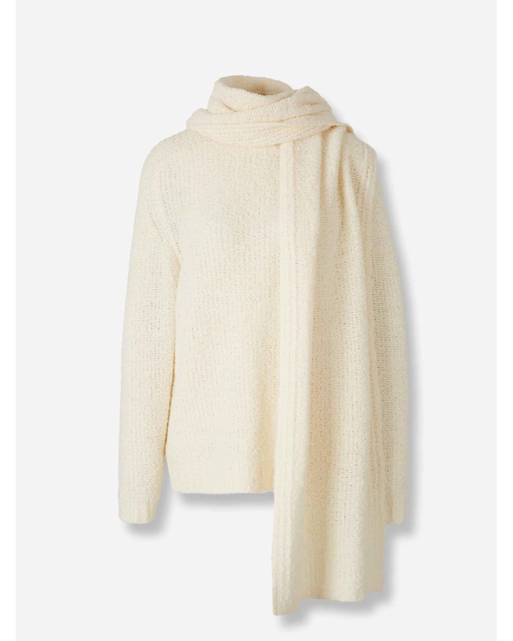 Jersey Siren Bufanda Staud de color White