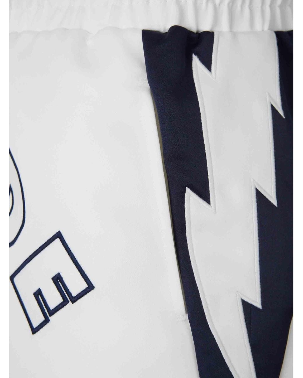 Bermudas Logo Rhude de hombre de color White