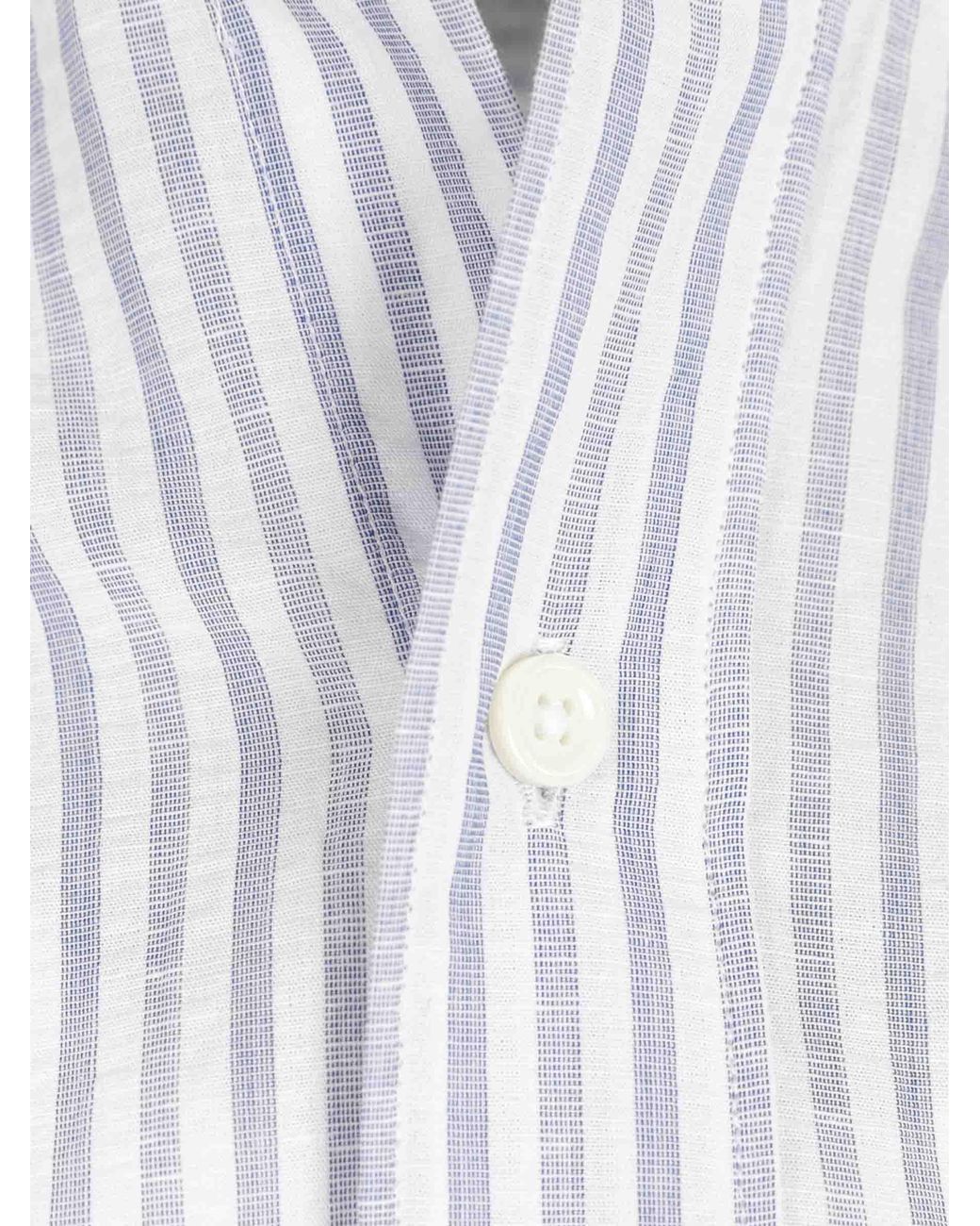 Camisa Listada Santa Eulalia de hombre de color White
