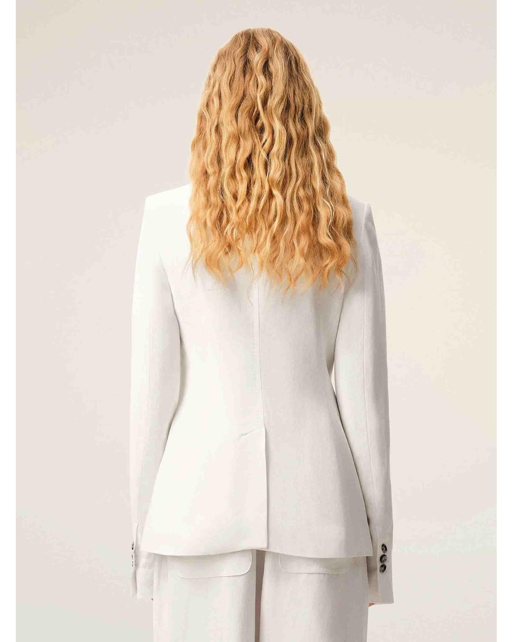 Blazer Bar Cruzada AMI de color White